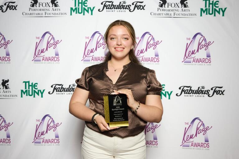 2026 Spotlight Award Lainie Zimmer as Miss Argentina in Mary Institute & Country Day School's production of Beetlejuice JR