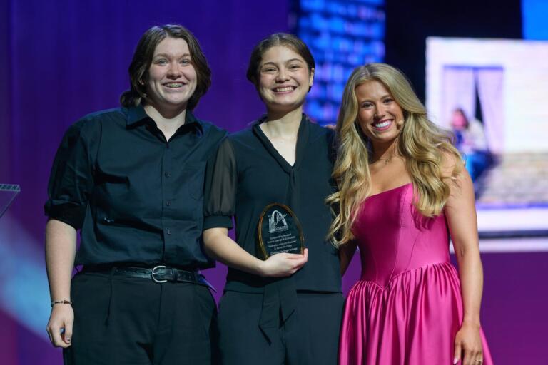Outstanding Student Scenic Design & Execution- Ailee Murphy and Nathalia Lebron-Suarez with Collinsville High School