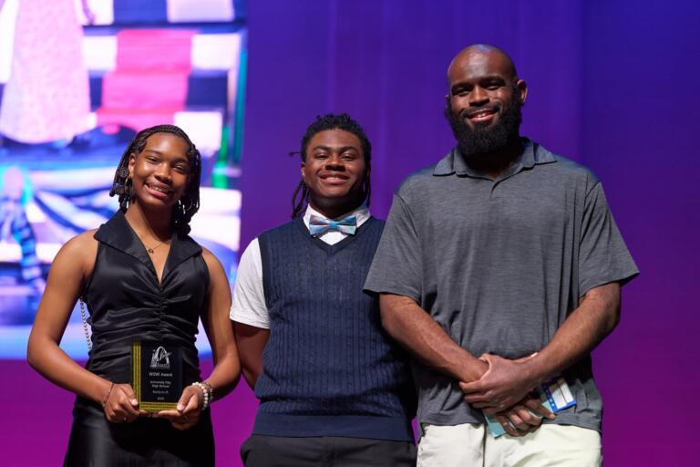 WOW! Award, awarded to a production for something that goes above and beyond what is expected of a traditional high school production- University City High School's production of Beetlejuice JR